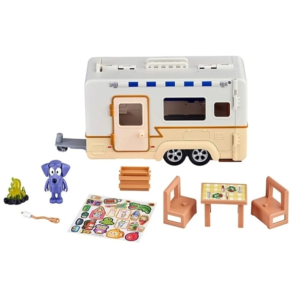 Bluey Caravan & Vehicle Set - Picture 1 of 4